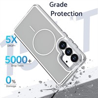 Étui de téléphone magnétique robuste pour Samsung Galaxy S26 Plus, double couche, antichoc, coque de protection robuste pour mobile