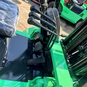 Mitsubishi 16 Ton Diesel Forklift Truck <b>Used</b> 4WD Solid Tire Two/Three Stage Mast Rough Terrain Manual - Product Image 2