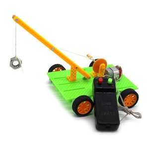 Kit éducatif DIY OKYN-G5490 Grue télécommandée pour l'apprentissage STEM Projet de club scientifique scolaire - Product Image 4