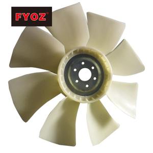 พัดลมระบายความร้อน 6006258550 สำหรับเครื่องยนต์โคมัตสุ S6D102E-1DD รถขุด PC60-<span class=keywords><strong>7</strong></span> <span class=keywords><strong>PC130</strong></span>-<span class=keywords><strong>7</strong></span> อะไหล่ทดแทน - Product Image 3