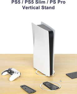 Soporte Vertical <span class=keywords><strong>para</strong></span> Consola PS5 / PS5 Slim / PS5 Pro, <span class=keywords><strong>Base</strong></span> de Montaje, Accesorio <span class=keywords><strong>para</strong></span> Juegos - Product Image 3