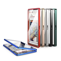 Étui de protection magnétique en aluminium pour cartes avec fermeture à bouton pour cartes gradées PSA, CGC, BGS, résistant aux UV, empilable