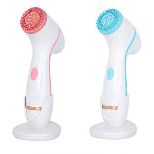 IFINE Beauty 3 en 1 USB Rechargeable Silicone <span class=keywords><strong>Visage</strong></span> <span class=keywords><strong>Brosse</strong></span> Nettoyant Rotatif Étanche Électrique <span class=keywords><strong>Brosse</strong></span> De Nettoyage Du <span class=keywords><strong>Visage</strong></span> - Product Image 1