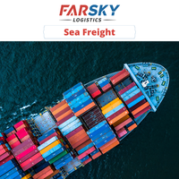 Farsky Logistics LCL+Express Conteneur maritime vers l'Allemagne Europe avec service DDP/DDU Assurance incluse