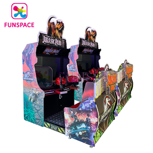 Funspace Operado por monedas Parque Jurásico <span class=keywords><strong>2</strong></span> Jugadores Pistola Juego de disparos Simulador Máquina de videojuegos - Product Image 5