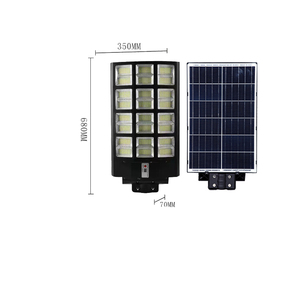 Năng lượng mặt trời điện ánh sáng đường phố dẫn ngoài trời 1000W/800W/600W hoàng hôn đến bình minh với ABS cơ thể IP65 đánh giá - Product Image 5