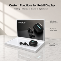 Support d'affichage pour écouteurs Bluetooth en acrylique OEM ODM, présentoir personnalisé pour écouteurs pour les distributeurs