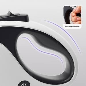 Новое поступление, 5 м, автоматический выдвижной поводок для собак со светодиодным светом, модный стиль, поводок для прогулок для домашних животных - Product Image 3