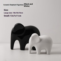 TOFNO écologique lumière de luxe en céramique éléphant moyen moderne décor à la maison pour salon meuble TV étude librairie en gros