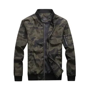 Army Green Camouflage Men's Jackets Fashion Hot Selling Plus Size Men's Jackets Wholesale High Quality Men's Clothing