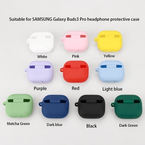 Nueva llegada para fundas de auriculares <span class=keywords><strong>Samsung</strong></span> <span class=keywords><strong>Galaxy</strong></span> Buds3 <span class=keywords><strong>Pro</strong></span>, funda de silicona para auriculares inalámbricos funda para auriculares para <span class=keywords><strong>airpods</strong></span> - Product Image 2