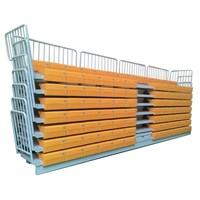Tribunes télescopiques mobiles pour terrain de basket-ball JY-750, gradins rétractables pour stade