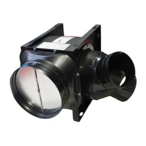Ventilateur de plafond à faible consommation d'énergie, silencieux, 30W, moteur EC à deux zones, débit d'air élevé de 560m3/h, 2 entrées, 1 sortie, ventilateur multi-pièces - Product Image 2