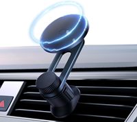 Support magnétique pour téléphone à fixation sur grille d'aération pour séries 15/14/13, idéal pour une utilisation au lit