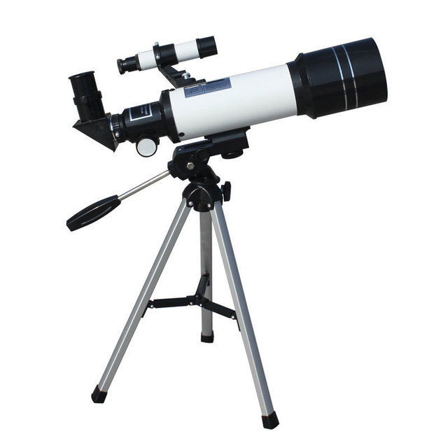 F30070M Refractor Children's Astronomical Telescope with Tripod Kid's Gift Educational Set Telescope