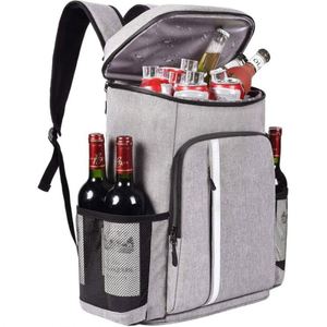 Sac à dos isotherme souple et imperméable pour pique-nique, glacière à bière, sac de voyage thermique pour le week-end, idéal pour l'extérieur - Meilleure vente - Product Image 1