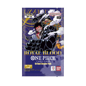 One Piece the Card Game OP-10 Royal Bloodline Bustina Singola (ENG) Materiale Cartaceo - Product Image 1