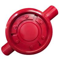Cylindre hydraulique télescopique à simple effet, système de levage à 3 étages, personnalisé par FC Factory, pour camion à benne basculante, pour remorque
