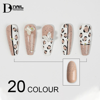 Vernis Gel Scintillant BD Sandy Effet Disco Brillant Effet Diamant Réfléchissant Soak Off UV pour Ongles – Marque Privée