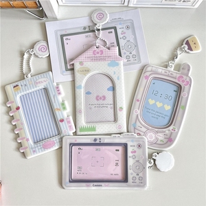 Álbum de Fotos em Formato de Celular com Câmera, Porta-Chaves para Fotos, Álbuns de Fotos em Resina e Acessórios, Suporte para Photocards Kpop - Product Image 3