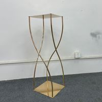 Support à gâteau de mariage et table de présentation de desserts en métal, moderne, simple, personnalisé et luxueux
