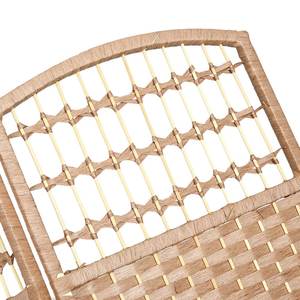 Gute Wahl hand gewebte Pflanzen faser und schöne faltbare billige Raumteiler mit Holzrahmen - Product Image 4