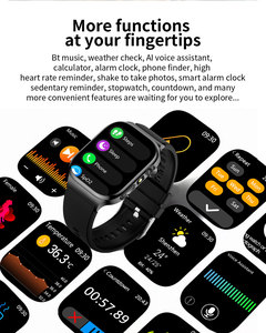 Reloj Inteligente TK18 con Pantalla AMOLED de 2.04 Pulgadas, ECG, Monitor de Temperatura Corporal y Frecuencia Cardíaca, Resistente al Agua IP68, Batería de 650mAh, Reloj Deportivo - Product Image 5