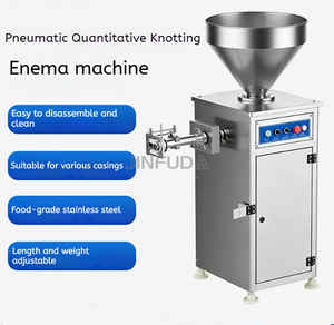 Machine pneumatique intégrée de fabrication de saucisses à liage automatique et dosage de haute précision pour cuisine centrale de restauration - Product Image 2