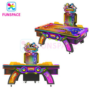 เครื่องเล่นเกมฮอกกี้อากาศในร่ม ฟันสเปซ หรูหรา ทนทาน ใช้เหรียญ - Product Image 2