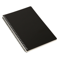 Omet – carnet de notes personnalisé à feuilles mobiles, en papier noir, étanche, fin, en spirale, A5 A7, recyclé, bon marché