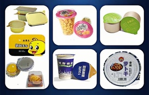 Vente chaude automatique en plastique jus de fruits lait eau minérale tasse scellant remplissage scellage Machine liquide pâte yaourt Machine d'emballage - Product Image 6