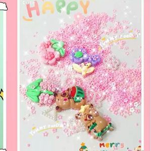 Cartoon Resin Toys <b>Diy</b> <b>Kit</b> Plastic Mosaic Craft For Kids Age 5 7 Years Spring 2023 Kapibala Pattern AkG 029 - Product Image 1