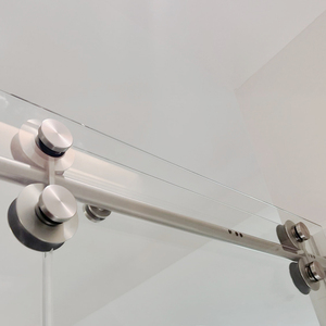 <span class=keywords><strong>Cabine</strong></span> de <span class=keywords><strong>douche</strong></span> encadrée FUSA avec double porte coulissante en verre trempé de 8 mm pour salle de bain, maison, vente en gros en usine - Product Image 4