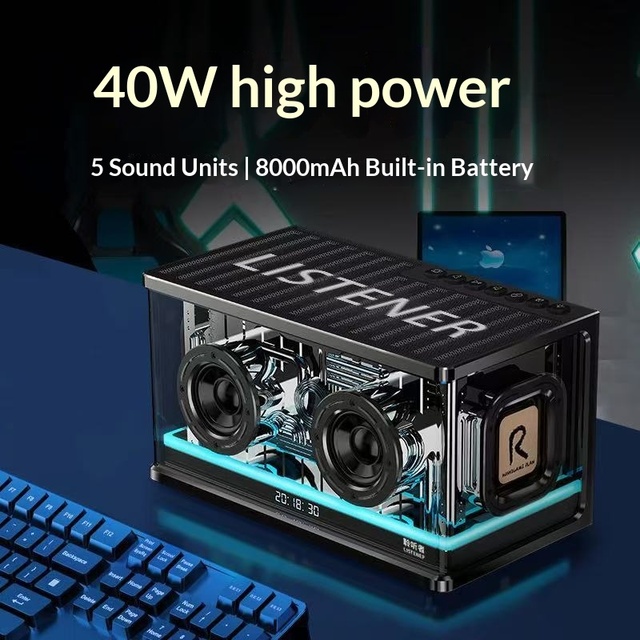 High-power Gaming Bluetooth Speaker Subwoofer Desktop Home Audio System High-quality Wireless PCs