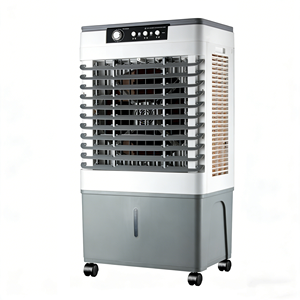 Raffrescatore Evaporativo Portatile 4000m³/h, 50L <span class=keywords><strong>Acqua</strong></span>, Vento 7.5m/s, 20-30°C per Esterni e Hotel, Purificatore d'Aria a 3 Velocità per Casa e Ufficio - Product Image 1