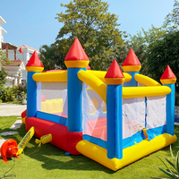 Château gonflable et trampoline YARD pour enfants - Matériel PVC, installation facile, utilisation en extérieur