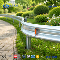 Barrière de sécurité routière en acier galvanisé à chaud AS/NZS 3845 W-Beam Guardrail avec réflecteur prismatique haute intensité pour l'Australie