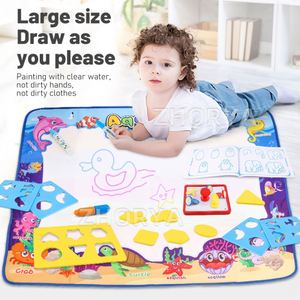 Tapete Mágico de Agua para Dibujar Zhorya 100*80, Tapete de Pintura con Agua para Niños, Educativo y de Aprendizaje Temprano - Product Image 2