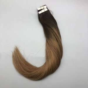 Extensions de cheveux indiens vierges à 100 %, qualité supérieure, ondulées, à bandes adhésives, <span class=keywords><strong>prix</strong></span> de gros, 50 g par paquet - Product Image 4