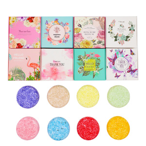 100% Vente Chaude Marque Privée Savon Solide Végétalien Fait Main en Boîte Métallique Coffret Cadeau Naturel Moussant Pur Bio pour Cheveux - Product Image 2
