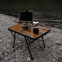 Mesa de Camping Plegable Portátil de Aleación de Aluminio para Exteriores, con Combinación Libre