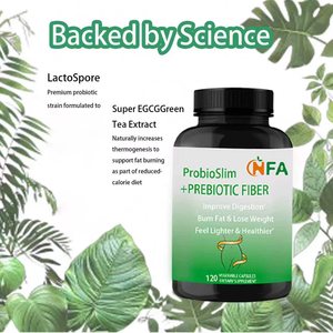 Capsules Brûle-Graisse Prébiotiques en Gros OEM avec Ingrédients Naturels pour la Perte de Poids chez la Femme – Complément Herbal Amincissant - Product Image 5