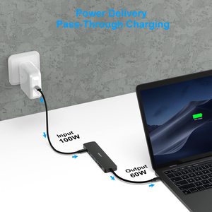 Adaptador multipuerto BENFEI <span class=keywords><strong>USB</strong></span> <span class=keywords><strong>C</strong></span> HUB 7 en 1 con 3,0 a HDMI 4K @ 60Hz Lector de tarjetas SD/TF/3 * <span class=keywords><strong>USB</strong></span> 100/W Entrega de energía - Product Image 6