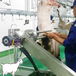 Abattoir d'agneau Abattoir d'agneau Machine à dépouiller les moutons Équipement de ligne d'abattage pour chèvre Matériel d'abattage des bovins