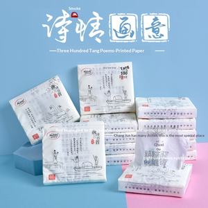 กระดาษเช็ดมือแบบดึงออกได้ ซึมซับน้ำดี ผลิตจากเยื่อไม้บริสุทธิ์ สำหรับใช้ในบ้าน ขายส่งจากโรงงาน หูเป่ย - Product Image 4