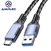 Cable USB 3.2, Cable USB-A a USB-C de 60W y 10Gbps, Cable de Carga y Datos USB3.2 para iPhone 15/15 Pro, Samsung, con Trenzado de Nailon