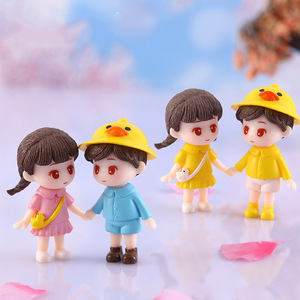Kawaii – Figurines de <span class=keywords><strong>voyage</strong></span> de printemps pour enfants, fille et garçon, miniature, ornement de maison de poupée, cadeau, décoration, fournitures de bricolage, vente en gros - Product Image 4