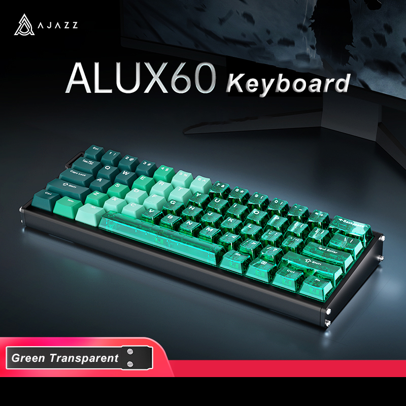 Ajazz ALUX60 60% Hot Swappable Wired RGB Mechanical Keyboard with