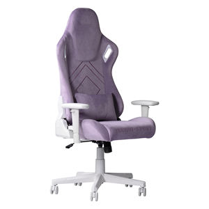 2024 EE. UU. Alta calidad Silla <span class=keywords><strong>Gamer</strong></span> cómodo ajustable <span class=keywords><strong>Pc</strong></span> ordenador púrpura Pu cuero multifuncional silla ergonómica para juegos - Product Image 3