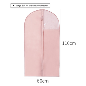 Fundas para Ropa Colgantes, Fundas para Trajes, Fundas de Plástico para Ropa con Ventana Transparente - Product Image 4